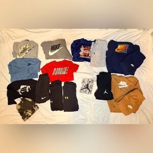 Boys Nike & UnderArmor Clothing Lot